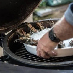 Big Green Egg - PIERRE DE CUISSON PROFONDE BGE 36 X 5 CM L - XL -Big Green Egg 1200x1200 10