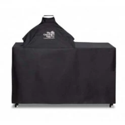 Housse Kamado Big Green Egg XL Sur Table Acacia / Table Module Avec Extension